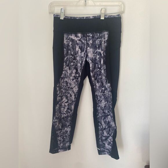 Zella black and grey crops legging size S - Picture 1 of 6
